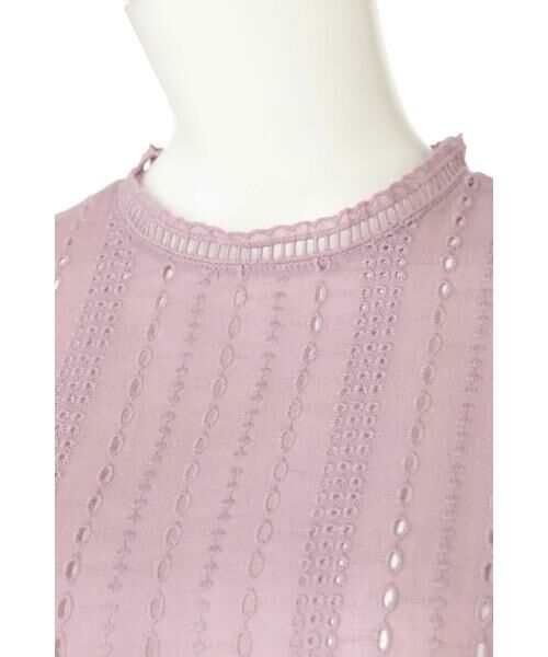 ＊＊N.Natural Beauty Basic / エヌ ナチュラルビューティーベーシック シャツ・ブラウス | コットンレースノースリーブブラウス | 詳細7