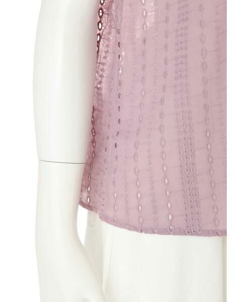 ＊＊N.Natural Beauty Basic / エヌ ナチュラルビューティーベーシック シャツ・ブラウス | コットンレースノースリーブブラウス | 詳細9