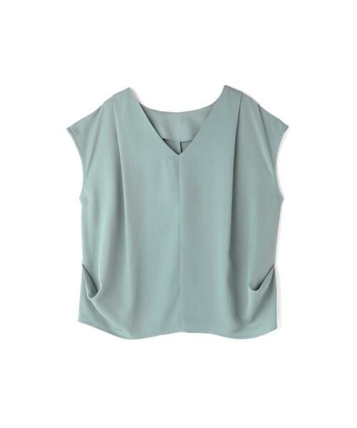 ＊＊N.Natural Beauty Basic / エヌ ナチュラルビューティーベーシック シャツ・ブラウス | タックドレープノースリーブブラウス | 詳細1