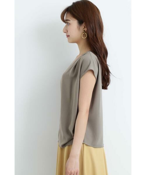 ＊＊N.Natural Beauty Basic / エヌ ナチュラルビューティーベーシック シャツ・ブラウス | タックドレープノースリーブブラウス | 詳細10