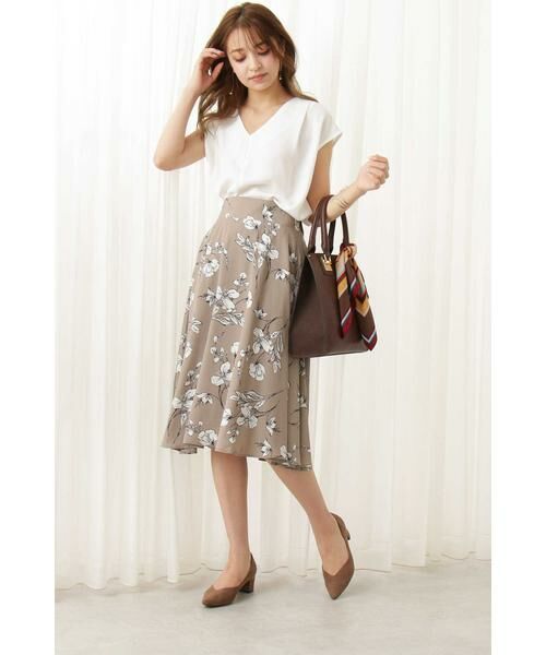 ＊＊N.Natural Beauty Basic / エヌ ナチュラルビューティーベーシック シャツ・ブラウス | タックドレープノースリーブブラウス | 詳細15