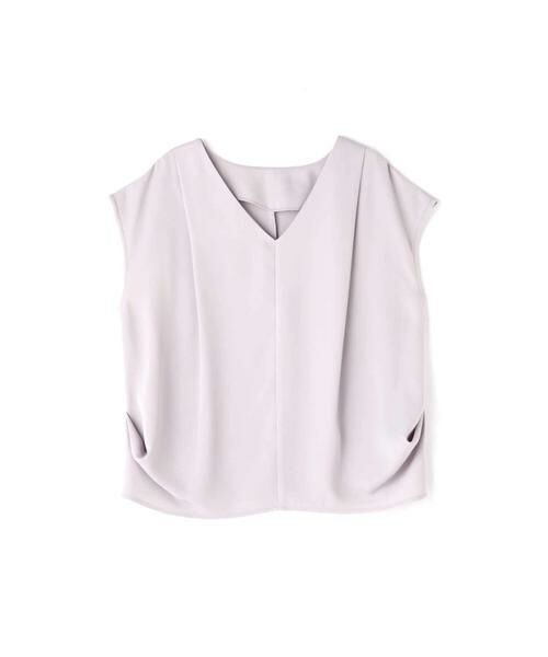 ＊＊N.Natural Beauty Basic / エヌ ナチュラルビューティーベーシック シャツ・ブラウス | タックドレープノースリーブブラウス | 詳細17