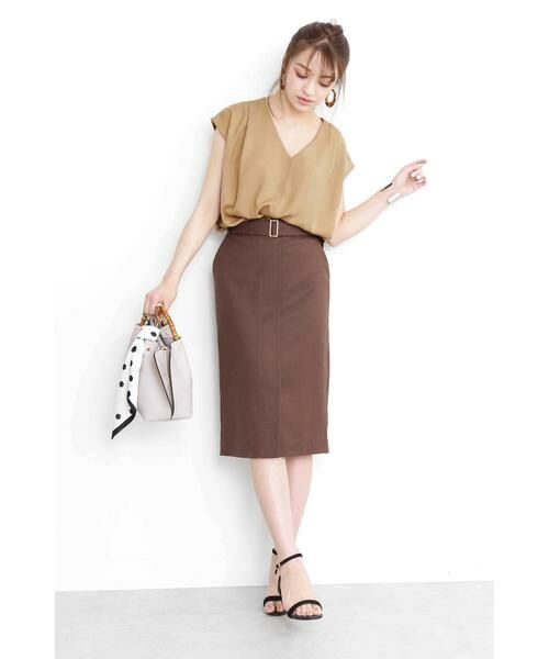 ＊＊N.Natural Beauty Basic / エヌ ナチュラルビューティーベーシック シャツ・ブラウス | タックドレープノースリーブブラウス | 詳細23