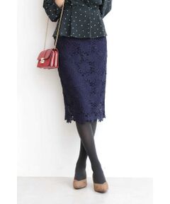 ケミカルレースタイトスカート