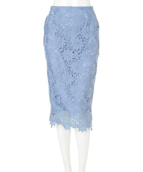 ＊＊N.Natural Beauty Basic / エヌ ナチュラルビューティーベーシック スカート | ケミカルレースタイトスカート | 詳細7