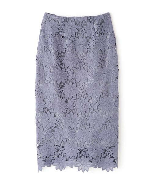 ＊＊N.Natural Beauty Basic / エヌ ナチュラルビューティーベーシック スカート | ケミカルレースタイトスカート | 詳細14