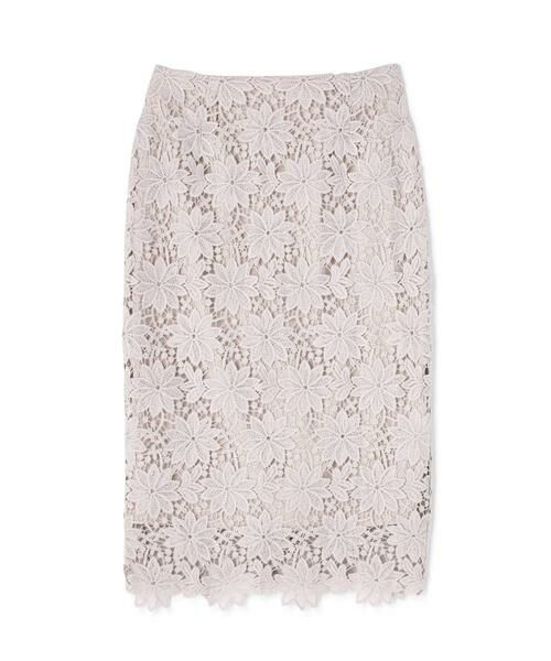 ＊＊N.Natural Beauty Basic / エヌ ナチュラルビューティーベーシック スカート | ケミカルレースタイトスカート | 詳細18