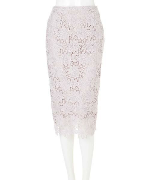 ＊＊N.Natural Beauty Basic / エヌ ナチュラルビューティーベーシック スカート | ケミカルレースタイトスカート | 詳細21