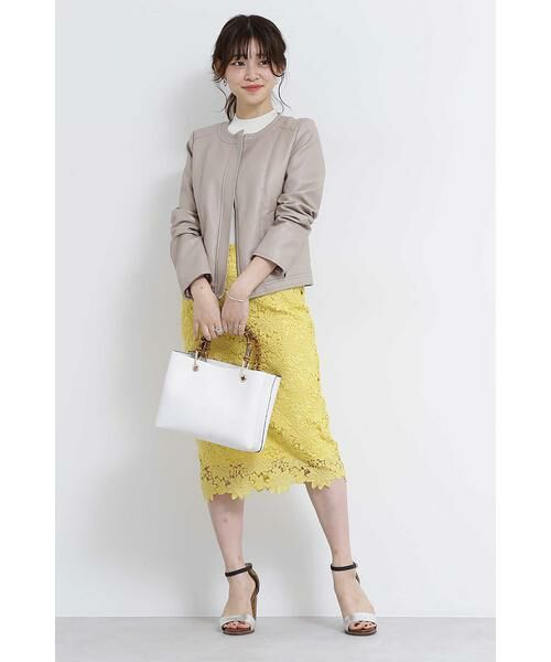 ＊＊N.Natural Beauty Basic / エヌ ナチュラルビューティーベーシック スカート | ケミカルレースタイトスカート | 詳細30