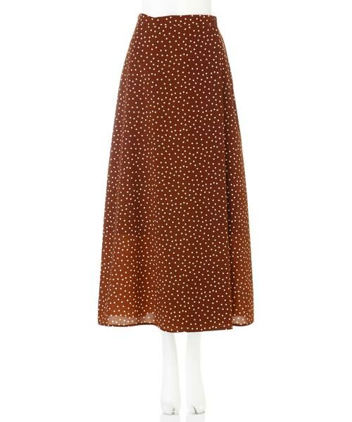 ＊＊N.Natural Beauty Basic / エヌ ナチュラルビューティーベーシック スカート | カシュクールタイトマキシスカート | 詳細4