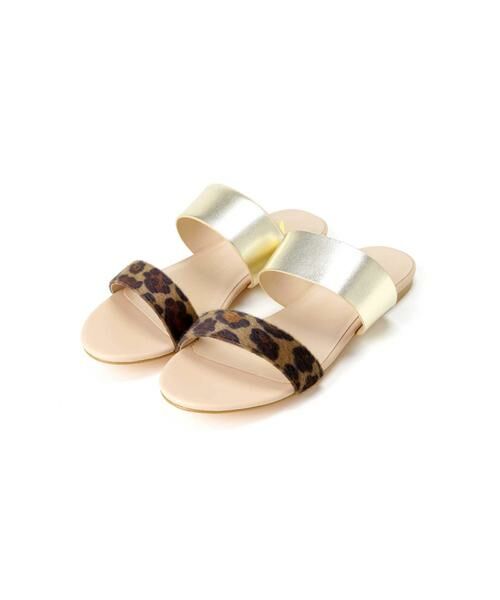 ＊＊N.Natural Beauty Basic / エヌ ナチュラルビューティーベーシック サンダル | コンビフラットサンダル | 詳細1