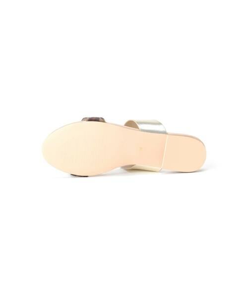 ＊＊N.Natural Beauty Basic / エヌ ナチュラルビューティーベーシック サンダル | コンビフラットサンダル | 詳細6