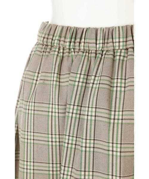 ＊＊N.Natural Beauty Basic / エヌ ナチュラルビューティーベーシック スカート | イレヘムチェックスカート | 詳細10