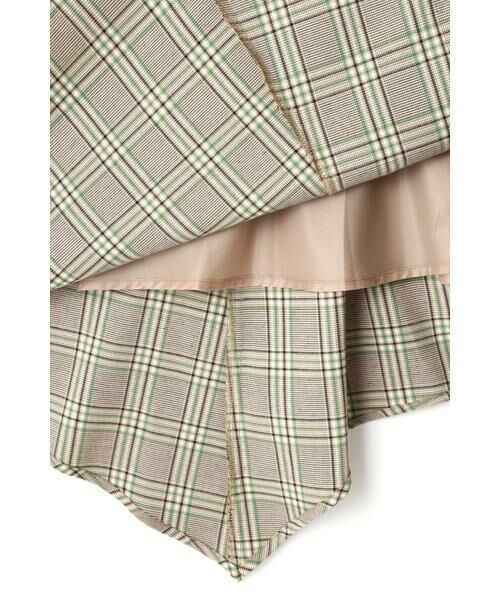 ＊＊N.Natural Beauty Basic / エヌ ナチュラルビューティーベーシック スカート | イレヘムチェックスカート | 詳細11