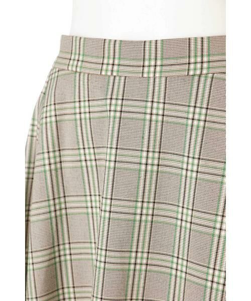 ＊＊N.Natural Beauty Basic / エヌ ナチュラルビューティーベーシック スカート | イレヘムチェックスカート | 詳細7