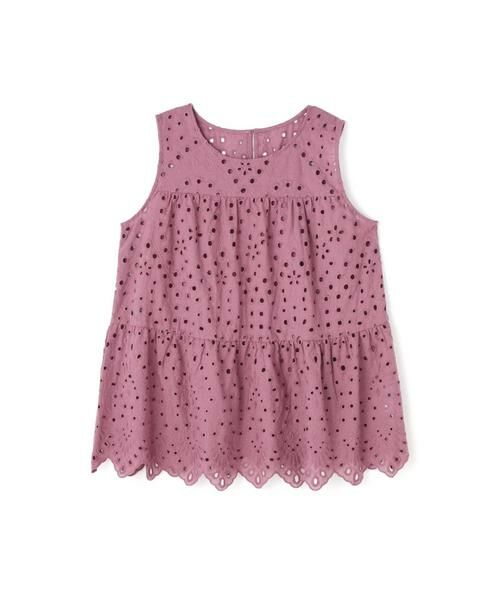 ＊＊N.Natural Beauty Basic / エヌ ナチュラルビューティーベーシック シャツ・ブラウス | コットンレースティアードブラウス | 詳細1