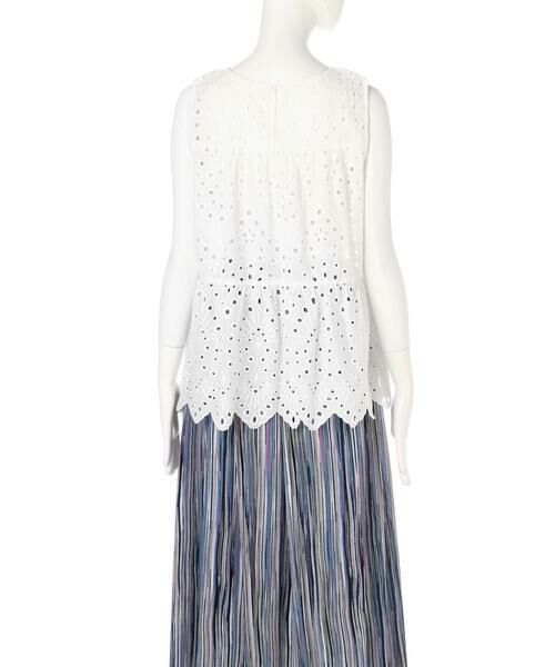 ＊＊N.Natural Beauty Basic / エヌ ナチュラルビューティーベーシック シャツ・ブラウス | コットンレースティアードブラウス | 詳細7