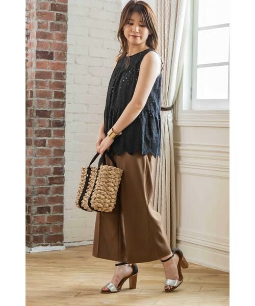 ＊＊N.Natural Beauty Basic / エヌ ナチュラルビューティーベーシック シャツ・ブラウス | コットンレースティアードブラウス | 詳細15