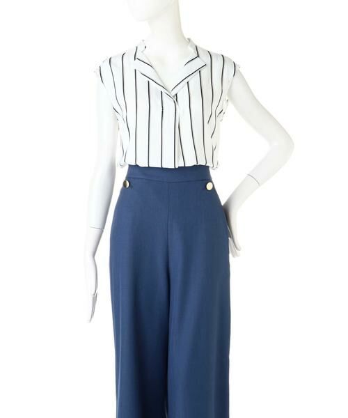 ＊＊N.Natural Beauty Basic / エヌ ナチュラルビューティーベーシック シャツ・ブラウス | ガルーダツイルシャツ オープンカラー | 詳細1