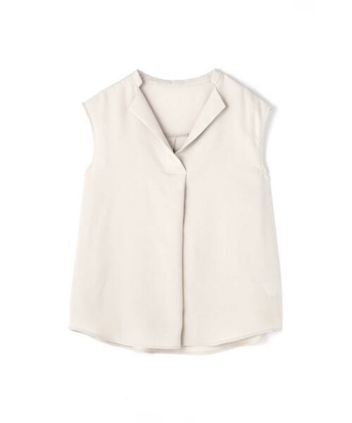 ＊＊N.Natural Beauty Basic / エヌ ナチュラルビューティーベーシック シャツ・ブラウス | ガルーダツイルシャツ オープンカラー（オフ）