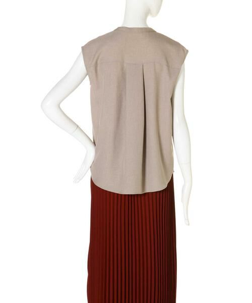 ＊＊N.Natural Beauty Basic / エヌ ナチュラルビューティーベーシック シャツ・ブラウス | ガルーダツイルシャツ オープンカラー | 詳細8