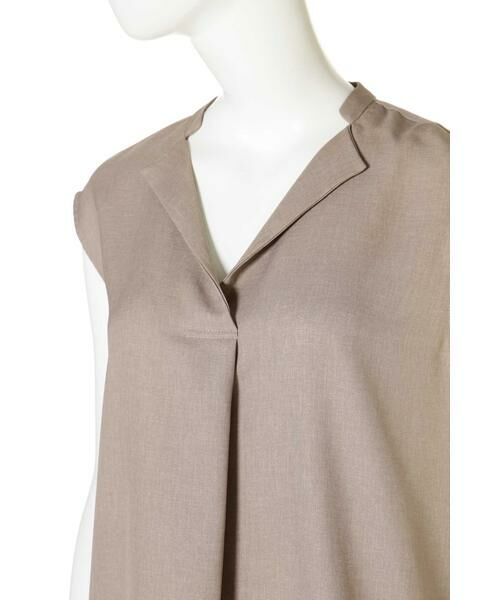 ＊＊N.Natural Beauty Basic / エヌ ナチュラルビューティーベーシック シャツ・ブラウス | ガルーダツイルシャツ オープンカラー | 詳細10