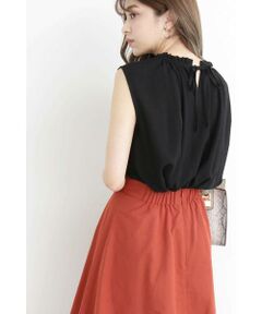 前後2Wayハイネックブラウス