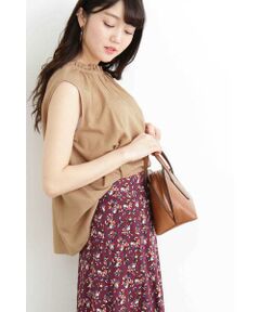 前後2Wayハイネックブラウス