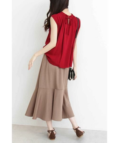 ＊＊N.Natural Beauty Basic / エヌ ナチュラルビューティーベーシック シャツ・ブラウス | 前後2Wayハイネックブラウス | 詳細4