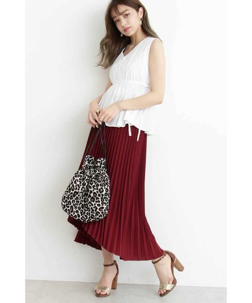 ＊＊N.Natural Beauty Basic / エヌ ナチュラルビューティーベーシック スカート | イレギュラーヘムプリーツスカート | 詳細21