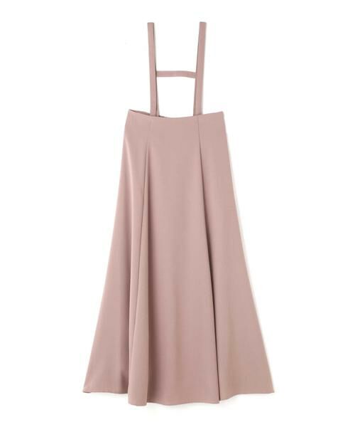 ＊＊N.Natural Beauty Basic / エヌ ナチュラルビューティーベーシック スカート | サスペンダー付フレアマキシスカート | 詳細7