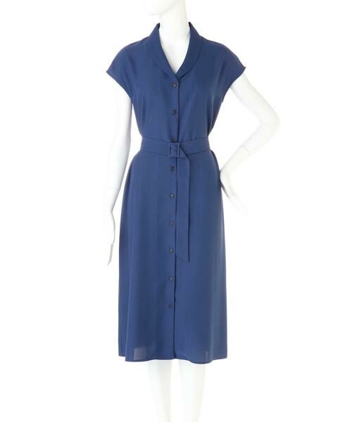 ＊＊N.Natural Beauty Basic / エヌ ナチュラルビューティーベーシック ワンピース | ショールカラーワンピース | 詳細5