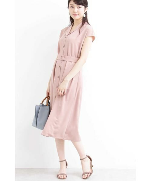 ＊＊N.Natural Beauty Basic / エヌ ナチュラルビューティーベーシック ワンピース | ショールカラーワンピース | 詳細13