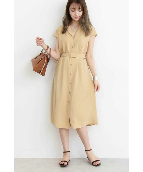 ＊＊N.Natural Beauty Basic / エヌ ナチュラルビューティーベーシック ワンピース | ショールカラーワンピース | 詳細21