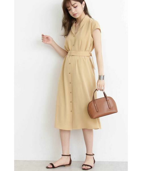 ＊＊N.Natural Beauty Basic / エヌ ナチュラルビューティーベーシック ワンピース | ショールカラーワンピース | 詳細22