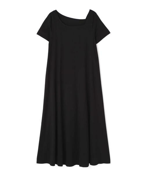＊＊N.Natural Beauty Basic / エヌ ナチュラルビューティーベーシック ワンピース | イレギュラーネックカットマキシワンピース | 詳細1