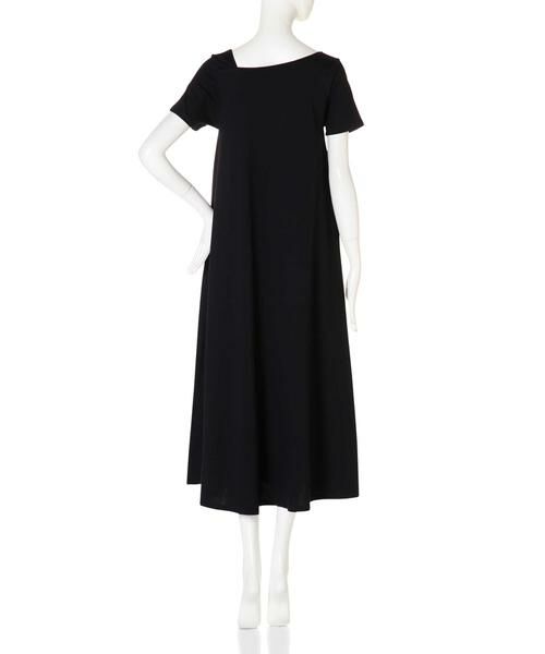 ＊＊N.Natural Beauty Basic / エヌ ナチュラルビューティーベーシック ワンピース | イレギュラーネックカットマキシワンピース | 詳細4