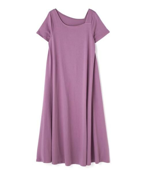 ＊＊N.Natural Beauty Basic / エヌ ナチュラルビューティーベーシック ワンピース | イレギュラーネックカットマキシワンピース | 詳細12