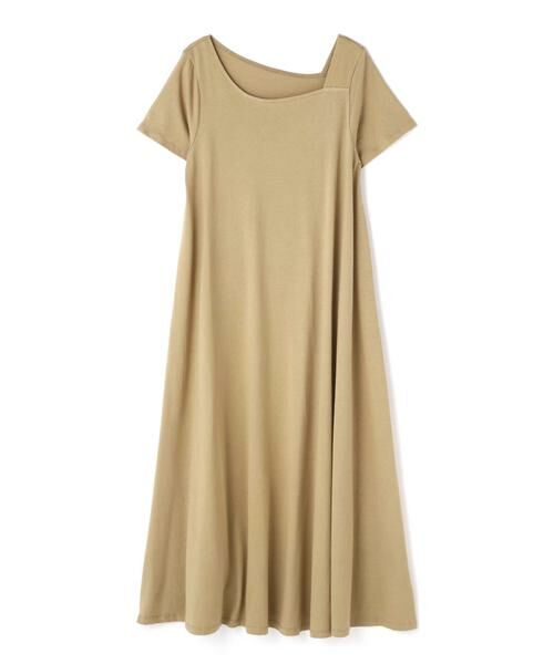 ＊＊N.Natural Beauty Basic / エヌ ナチュラルビューティーベーシック ワンピース | イレギュラーネックカットマキシワンピース | 詳細21