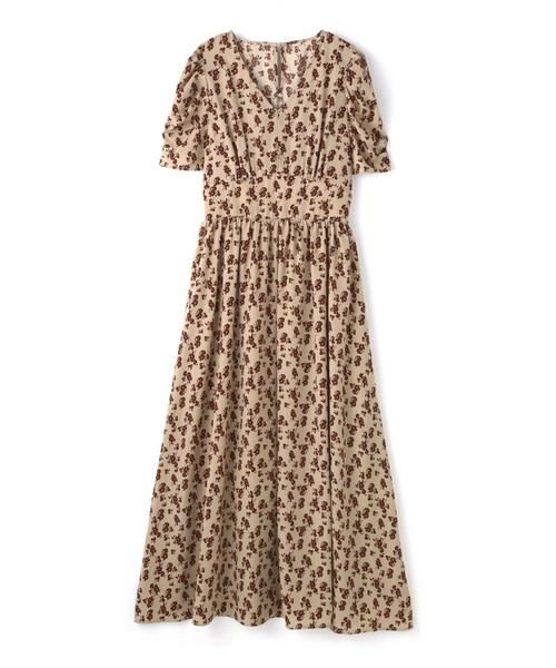 ＊＊N.Natural Beauty Basic / エヌ ナチュラルビューティーベーシック ワンピース | パワーショルダーマキシワンピース | 詳細1