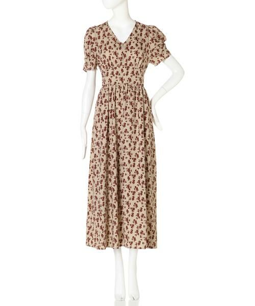 ＊＊N.Natural Beauty Basic / エヌ ナチュラルビューティーベーシック ワンピース | パワーショルダーマキシワンピース | 詳細5