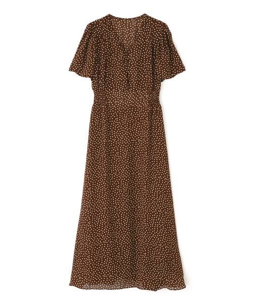 ＊＊N.Natural Beauty Basic / エヌ ナチュラルビューティーベーシック ワンピース | ドットウエストシャーリングワンピース | 詳細1