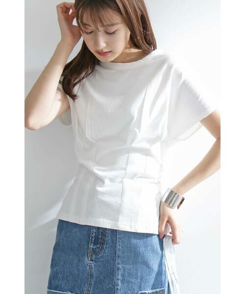 ＊＊N.Natural Beauty Basic / エヌ ナチュラルビューティーベーシック カットソー | コットンデザインカットソー（オフ）