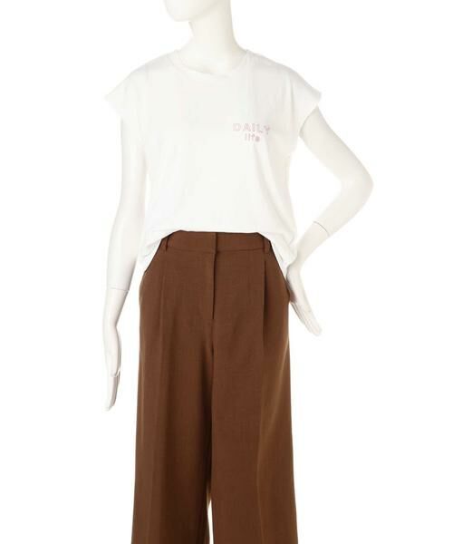 ＊＊N.Natural Beauty Basic / エヌ ナチュラルビューティーベーシック カットソー | アソートコットンロゴTシャツ | 詳細4