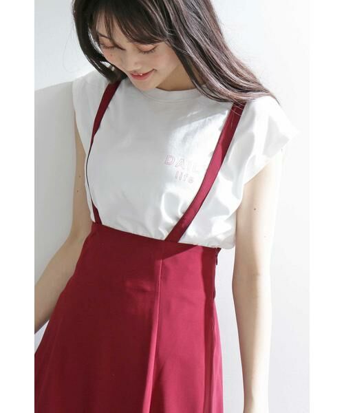 ＊＊N.Natural Beauty Basic / エヌ ナチュラルビューティーベーシック カットソー | アソートコットンロゴTシャツ（オフ）