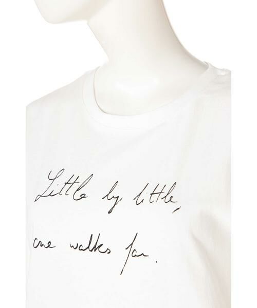 ＊＊N.Natural Beauty Basic / エヌ ナチュラルビューティーベーシック カットソー | メッセージＴシャツ | 詳細12