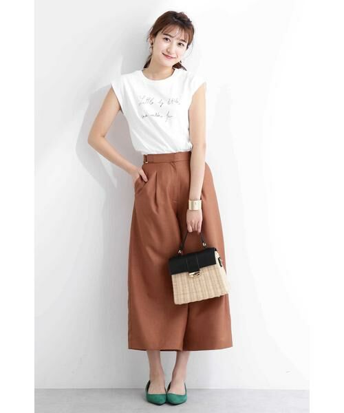 ＊＊N.Natural Beauty Basic / エヌ ナチュラルビューティーベーシック カットソー | メッセージＴシャツ | 詳細2