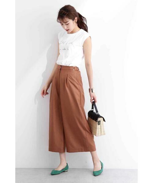 ＊＊N.Natural Beauty Basic / エヌ ナチュラルビューティーベーシック カットソー | メッセージＴシャツ | 詳細3