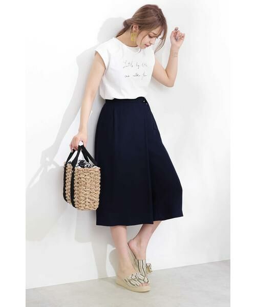 ＊＊N.Natural Beauty Basic / エヌ ナチュラルビューティーベーシック カットソー | メッセージＴシャツ | 詳細5