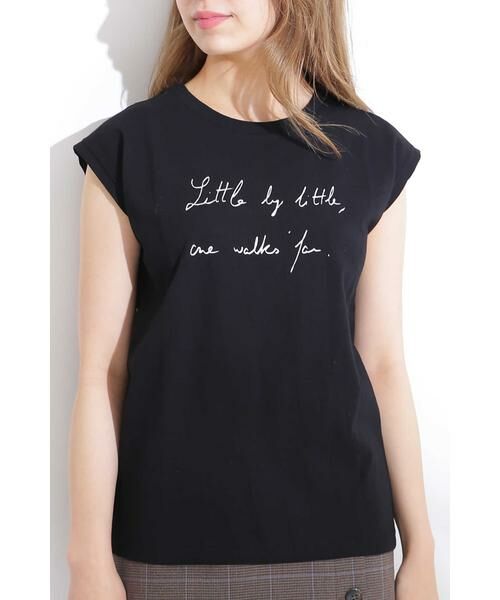 ＊＊N.Natural Beauty Basic / エヌ ナチュラルビューティーベーシック カットソー | メッセージＴシャツ | 詳細19